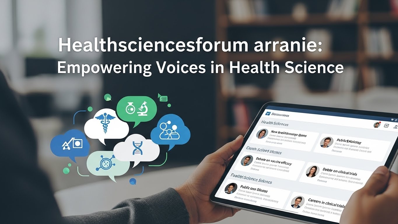 Healthsciencesforum arranie: Empowering Voices in Health Science